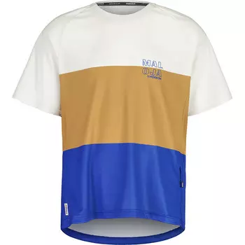 Мужская Баретти М Мульти футболка Maloja, цвет Glacier Milk Multi