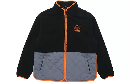 Мужская бархатная куртка adidas originals, Черный