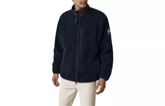 Мужская бархатная куртка Canada Goose, цвет azure blue