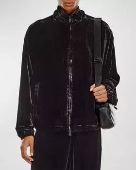 Мужская бархатная куртка J-Salford Diesel, цвет Black Black Black