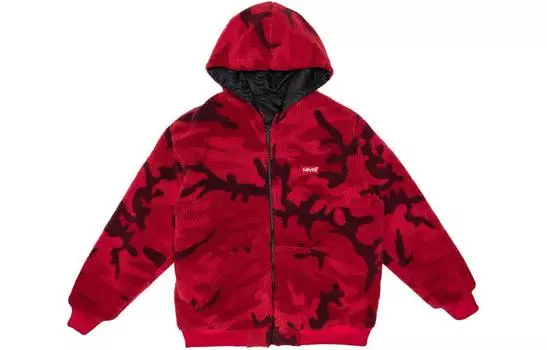 Мужская бархатная куртка Levi's levi’s, цвет Black/Red