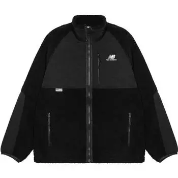 Мужская бархатная куртка New Balance, Черный