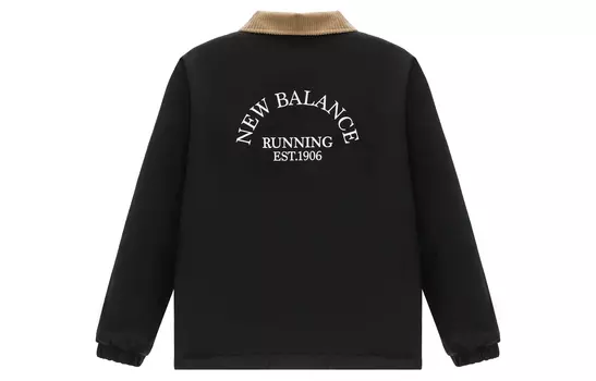 Мужская бархатная куртка New Balance, Черный