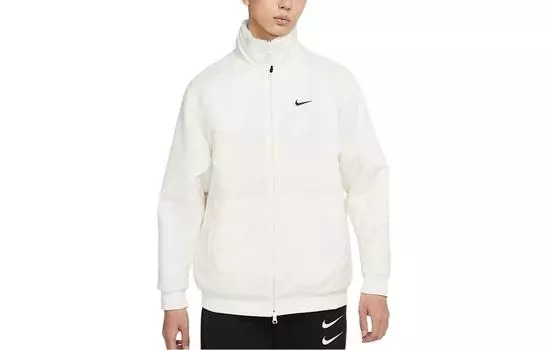 Мужская бархатная куртка Nike, белый