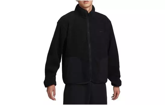 Мужская бархатная куртка Nike, черный