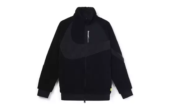 Мужская бархатная куртка Nike, Черный