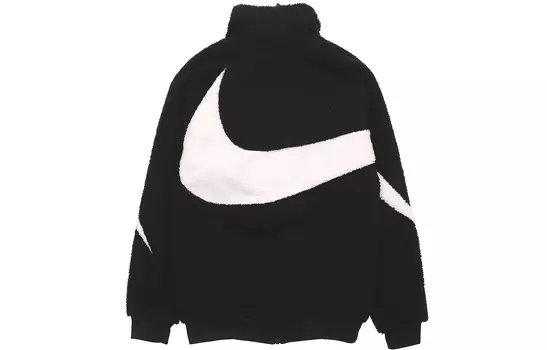Мужская бархатная куртка Nike, цвет Black/White