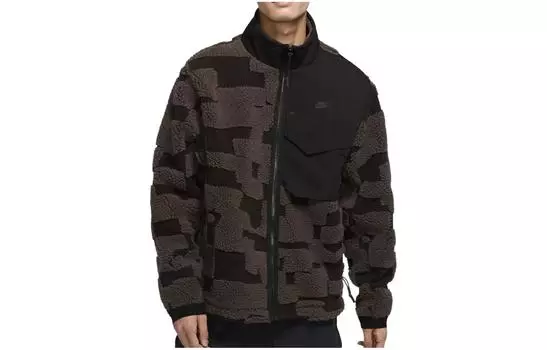 Мужская бархатная куртка Nike, цвет Brown