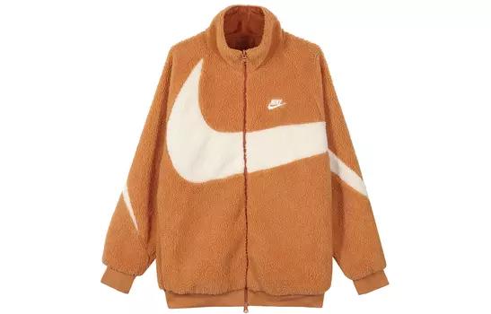 Мужская бархатная куртка Nike, цвет Coffee yellow