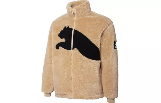 Мужская бархатная куртка Puma, Коричневый