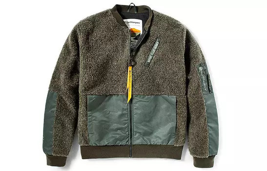 Мужская бархатная куртка Timberland, Зеленый