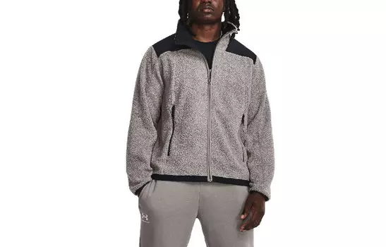 Мужская бархатная куртка Under Armour, цвет Asphalt Gray