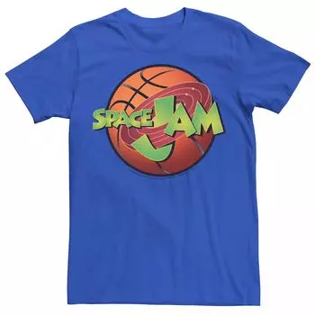 Мужская баскетбольная футболка с логотипом Space Jam Licensed Character