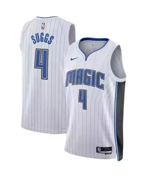 Мужская баскетбольная майка Jalen Suggs Orlando Magic Swingman Nike, белый