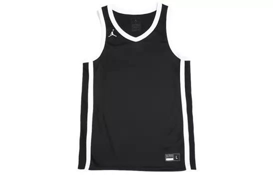 Мужская баскетбольная майка Jordan, цвет Black/White
