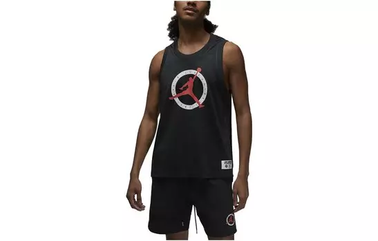Мужская баскетбольная майка Jordan, цвет Gray/Black