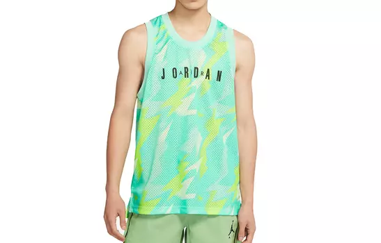 Мужская баскетбольная майка Jordan, цвет Green