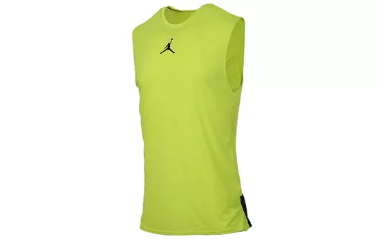 Мужская баскетбольная майка Jordan, цвет Neon Yellow