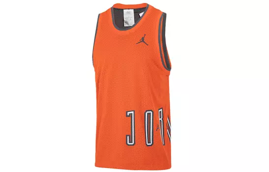 Мужская баскетбольная майка Jordan, цвет Orange