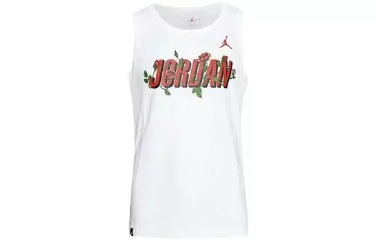 Мужская баскетбольная майка Jordan, цвет White