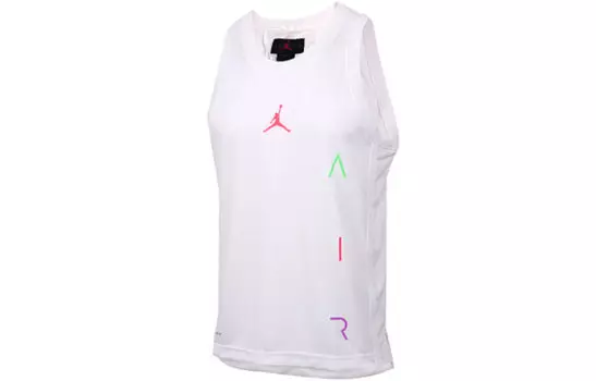 Мужская баскетбольная майка Jordan, цвет White