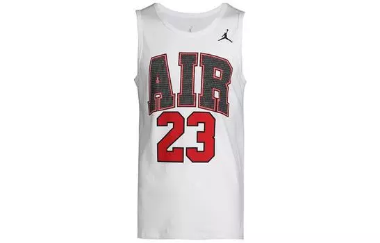 Мужская баскетбольная майка Jordan, цвет White