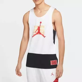 Мужская баскетбольная майка Jordan, цвет White