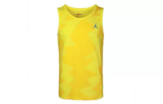 Мужская баскетбольная майка Jordan, цвет Yellow