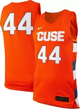 Мужская баскетбольная майка Nike Syracuse Orange #44 Orange Replica