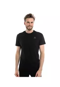 Мужская базовая футболка с круглым вырезом, 100% хлопок (2 шт. в упаковке) ROADSIGN australia, черный