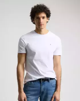 Мужская базовая хлопковая футболка PuroEgo, белый