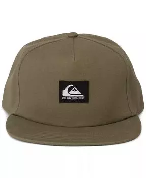 Мужская базовая кепка Snapback Backstack Quiksilver, коричневый