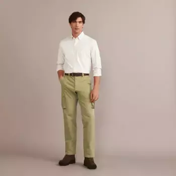 Мужская базовая рубашка в клетку Verhunt, гранатовый