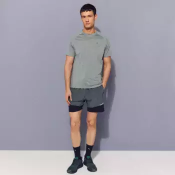 Мужская беговая футболка Boomerang, зеленый