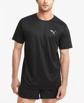Мужская беговая футболка «фаворит» Puma, черный