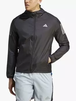 Мужская беговая куртка adidas Own The Run, черная