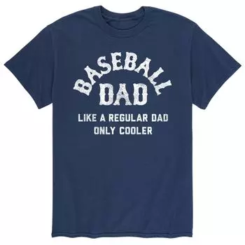 Мужская бейсбольная футболка Dad Like A Regular Dad Tee Licensed Character