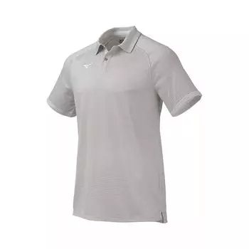 Мужская бейсбольная футболка-поло Mizuno Scout, белый