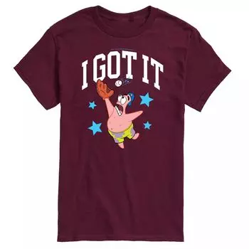 Мужская бейсбольная футболка Sponge Bob SquarePants Got Licensed Character