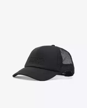 Мужская бейсбольная кепка с логотипом Barbour International, чёрный