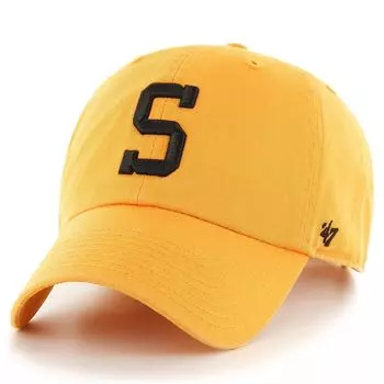 Мужская бейсболка '47 Gold Pittsburgh Steelers Clean Up Альтернативная регулируемая кепка