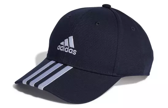 Мужская бейсболка Adidas 3-Stripes Cotton Twill, синяя