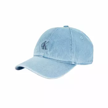 Мужская бейсболка CALVIN KLEIN Cotton Baseball Caps, светло-синяя