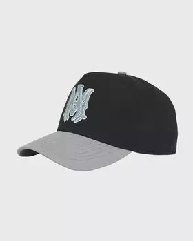 Мужская бейсболка MA с вышивкой Amiri, цвет Black Grey