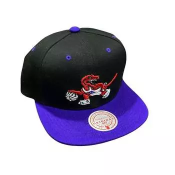Мужская бейсболка Nba Hwc Toronto Raptors Lotto Pick Snapback черного/фиолетового цвета Mitchell & Ness
