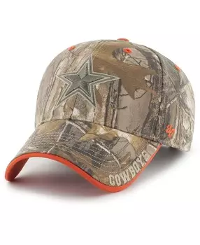 Мужская бейсболка Realtree Camo Dallas Cowboys Frost Mvp '47 Brand