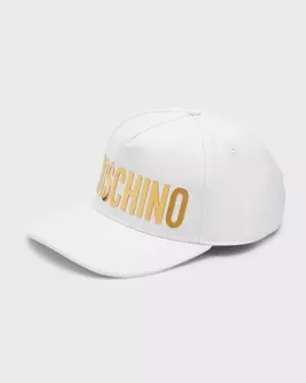 Мужская бейсболка с логотипом Moschino