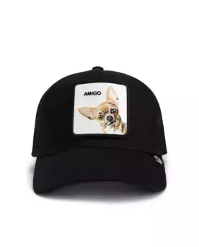 Мужская бейсболка с нашивкой спереди Goorin Bros, черный