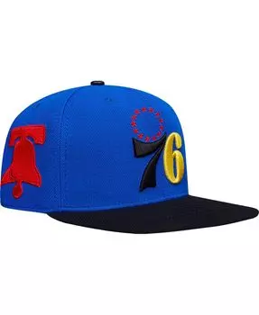 Мужская бейсболка Snapback Royal Philadelphia 76ers в любом состоянии Pro Standard