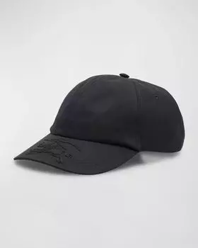 Мужская бейсболка в тон EKD Burberry, цвет Black